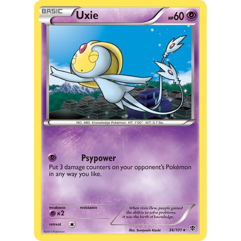 Uxie (36/101) [Black & White: Plasma Blast]