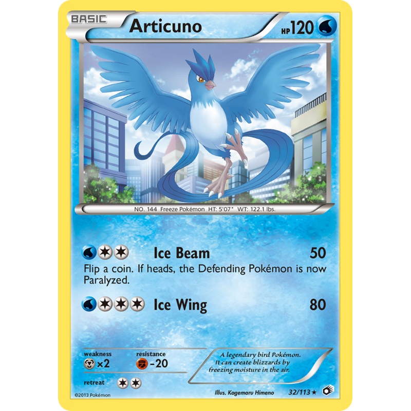 Articuno (32/113) [Black & White: Legendary Treasures]