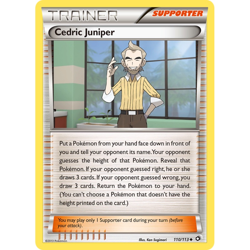 Cedric Juniper (110/113) [Black & White: Legendary Treasures]