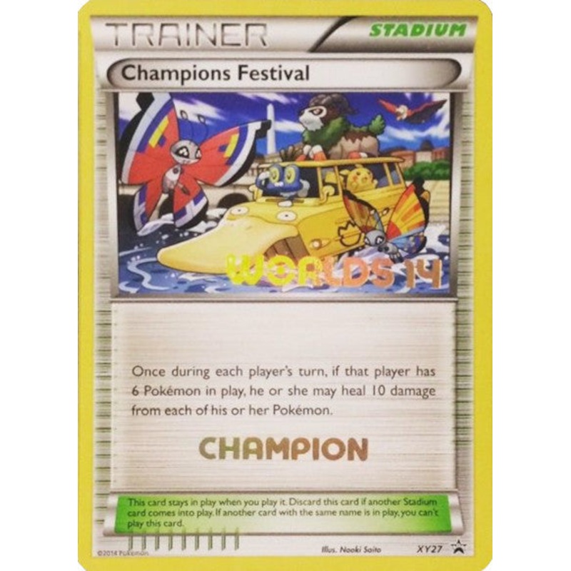 Champions Festival (XY27) (2014 Champion) [XY: Black Star Promos]