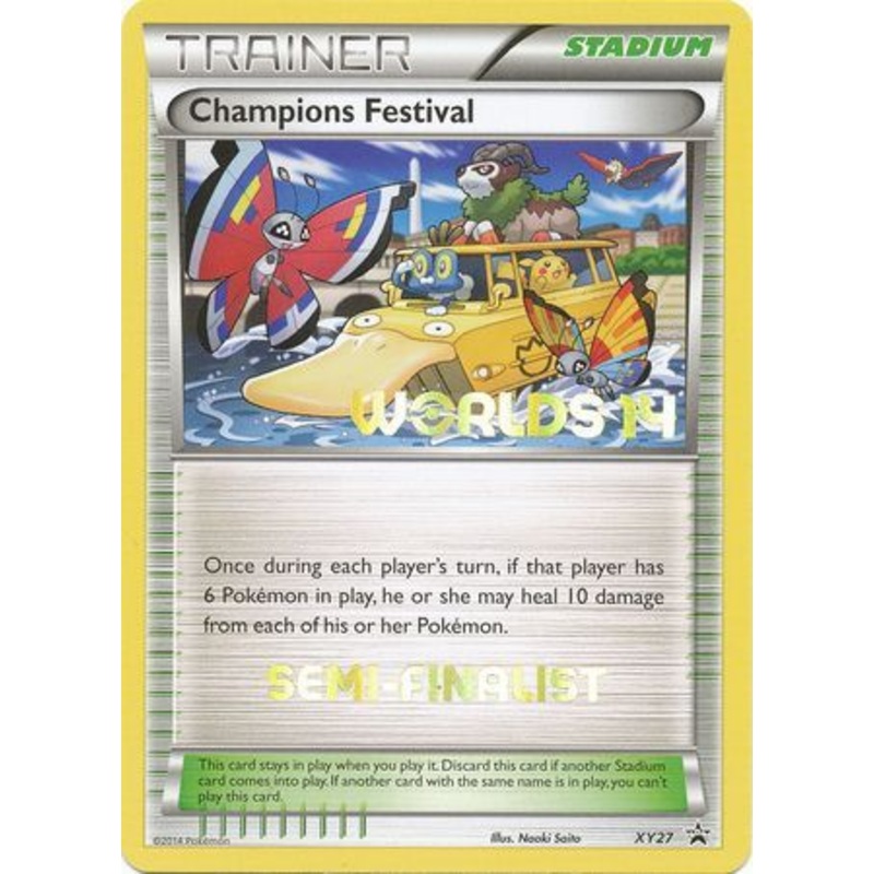 Champions Festival (XY27) (2014 Semi Finalist) [XY: Black Star Promos]