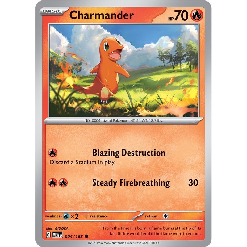 Charmander (004/165) [Scarlet & Violet 151]