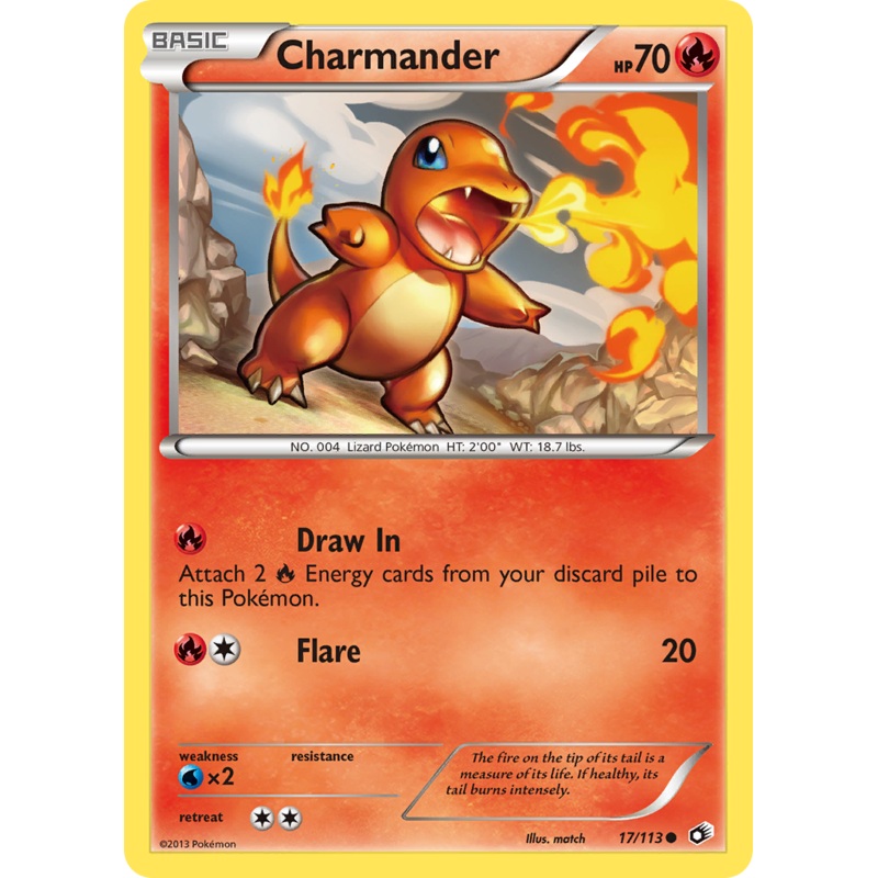 Charmander (17/113) [Black & White: Legendary Treasures]