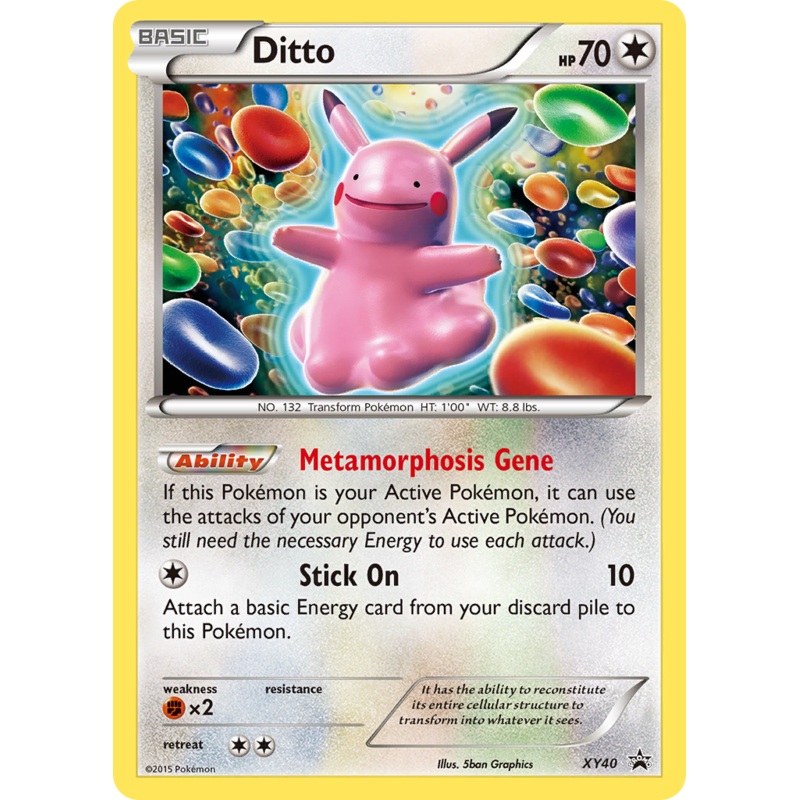 Ditto (XY40) [XY: Black Star Promos]