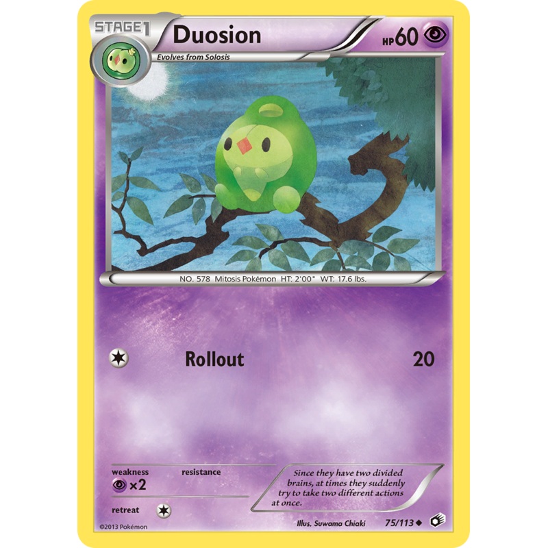 Duosion (75/113) [Black & White: Legendary Treasures]