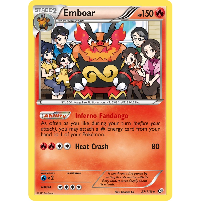 Emboar (27/113) [Black & White: Legendary Treasures]