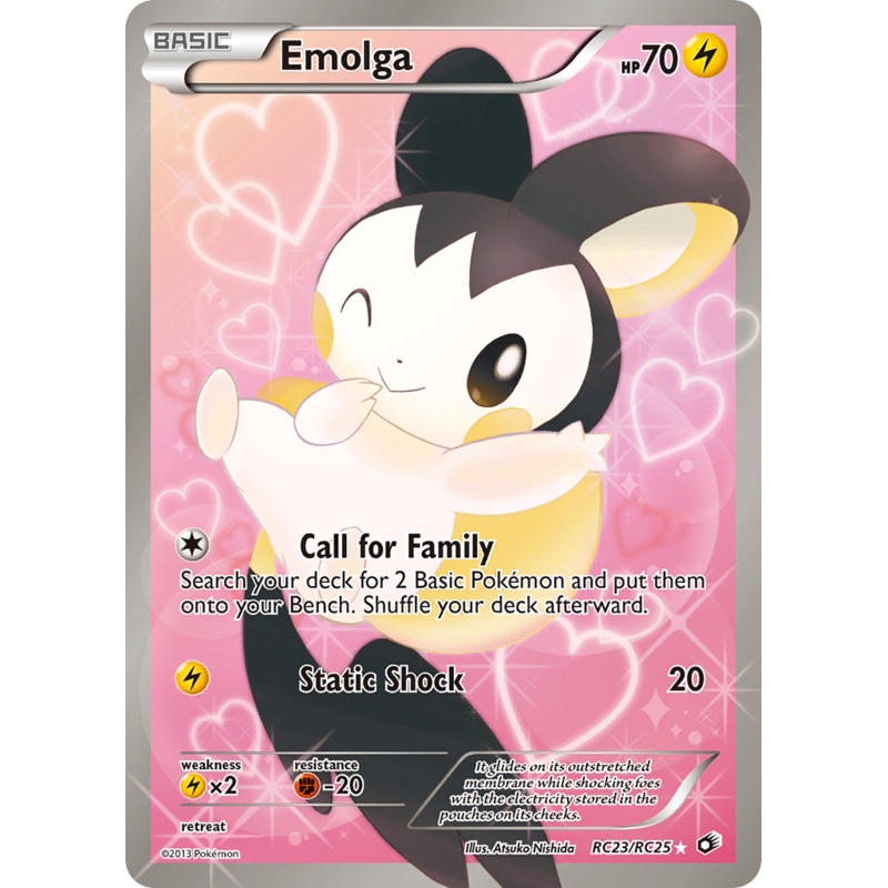 Emolga (RC23/RC25) [Black & White: Legendary Treasures]