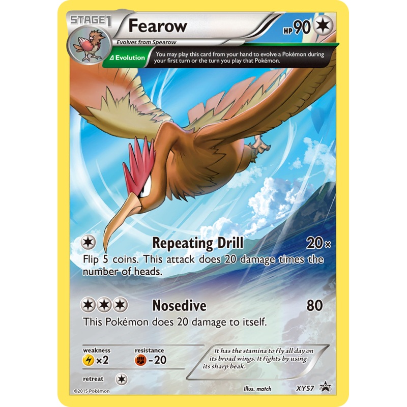 Fearow (XY57) [XY: Black Star Promos]
