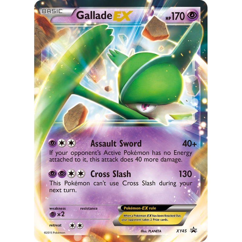 Gallade EX (XY45) [XY: Black Star Promos]