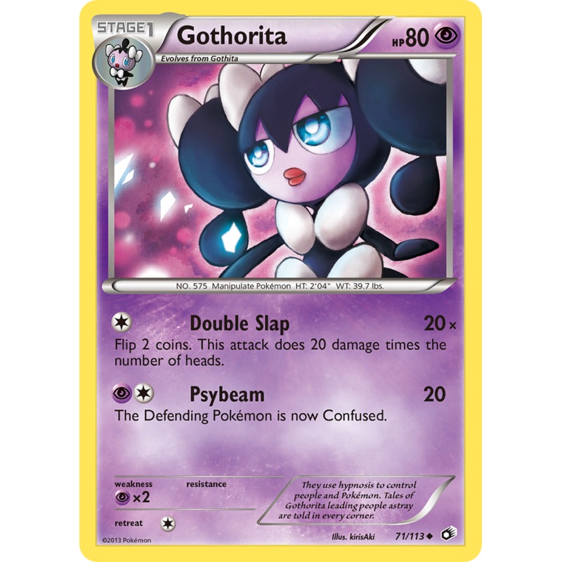 Gothorita (71/113) [Black & White: Legendary Treasures]