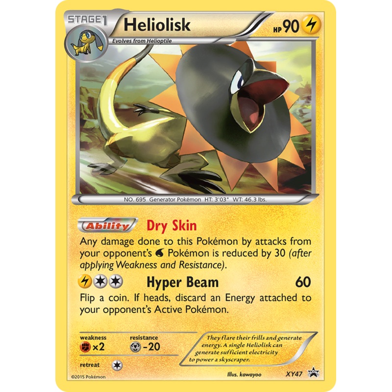 Heliolisk (XY47) [XY: Black Star Promos]