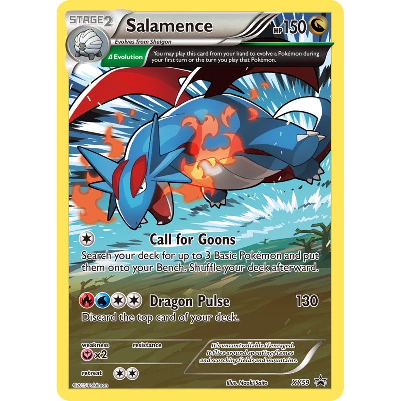 Salamence (XY59) [XY: Black Star Promos]