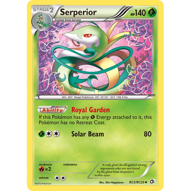 Serperior (RC3/RC25) [Black & White: Legendary Treasures]
