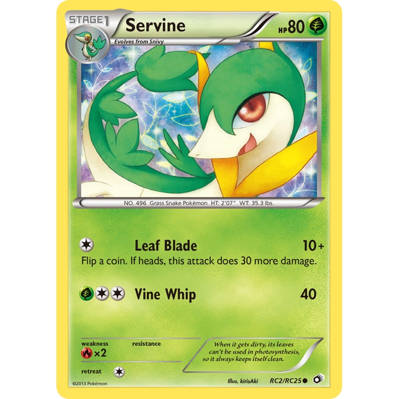 Servine (RC2/RC25) [Black & White: Legendary Treasures]
