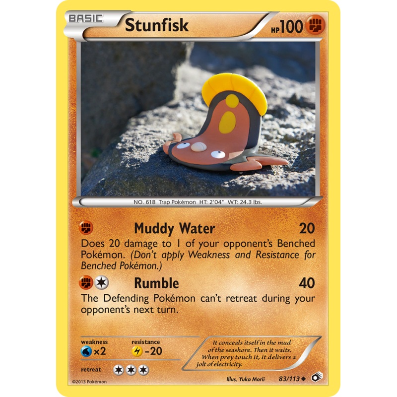 Stunfisk (83/113) [Black & White: Legendary Treasures]