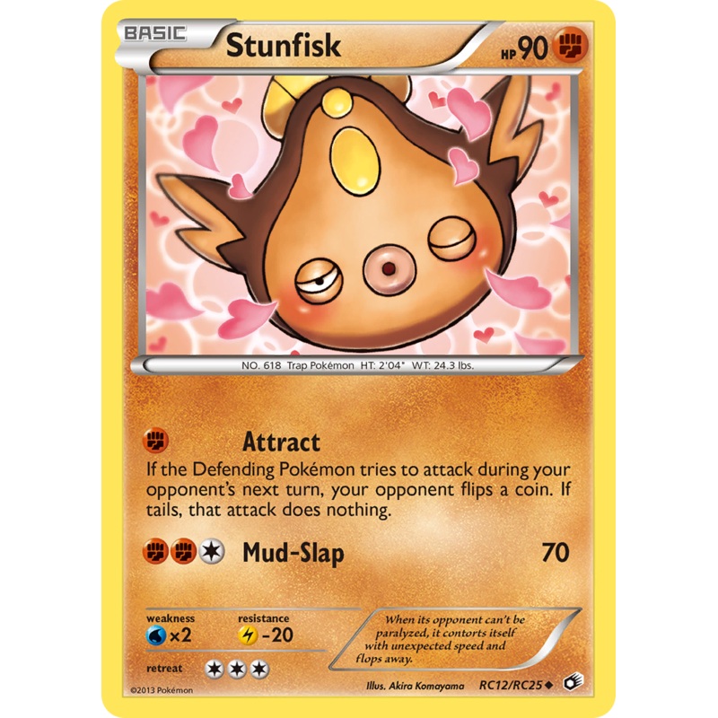 Stunfisk (RC12/RC25) [Black & White: Legendary Treasures]