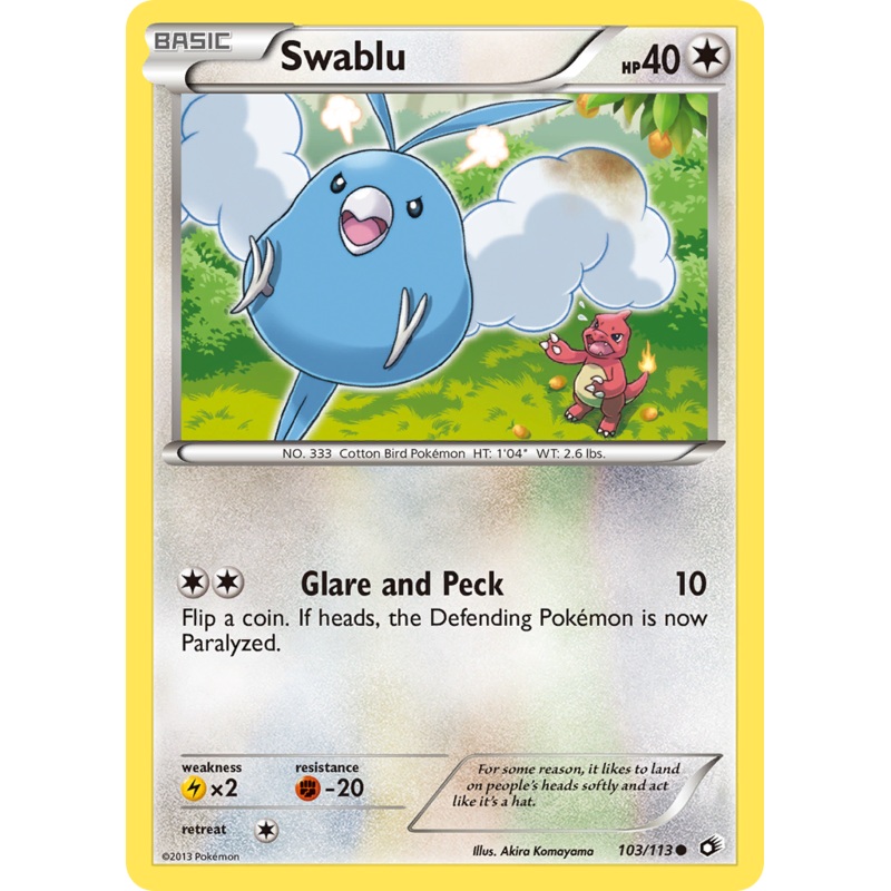 Swablu (103/113) [Black & White: Legendary Treasures]