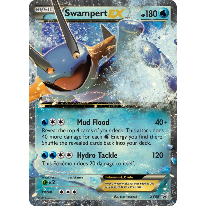 Swampert EX (XY55) [XY: Black Star Promos]
