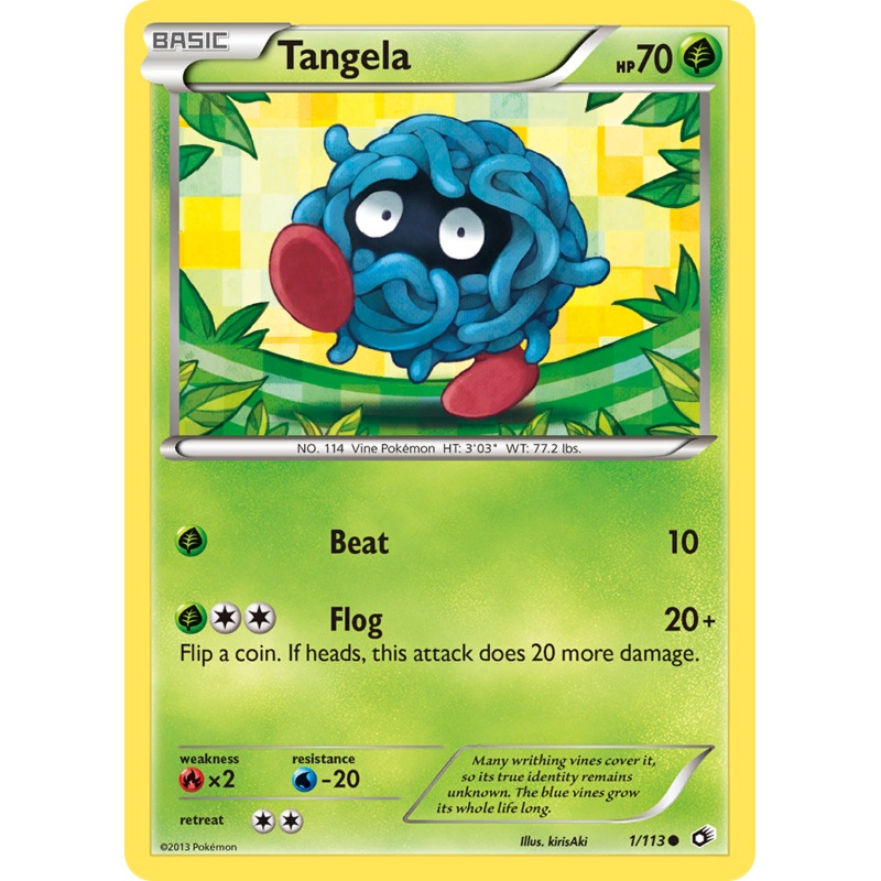 Tangela (1/113) [Black & White: Legendary Treasures]