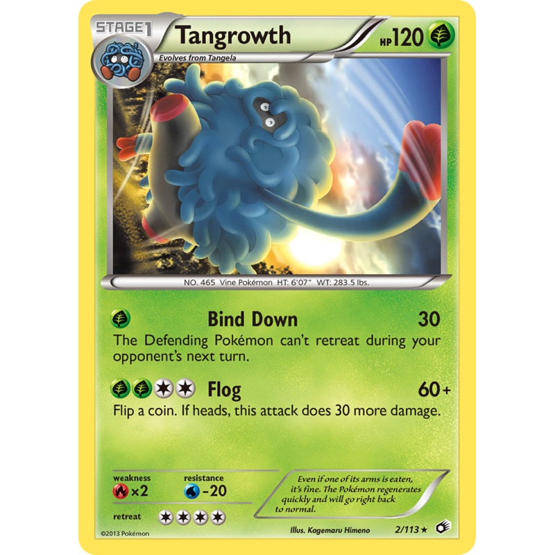 Tangrowth (2/113) [Black & White: Legendary Treasures]