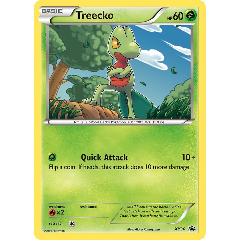 Treecko (XY36) [XY: Black Star Promos]