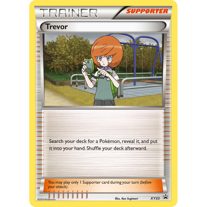 Trevor (XY33) [XY: Black Star Promos]