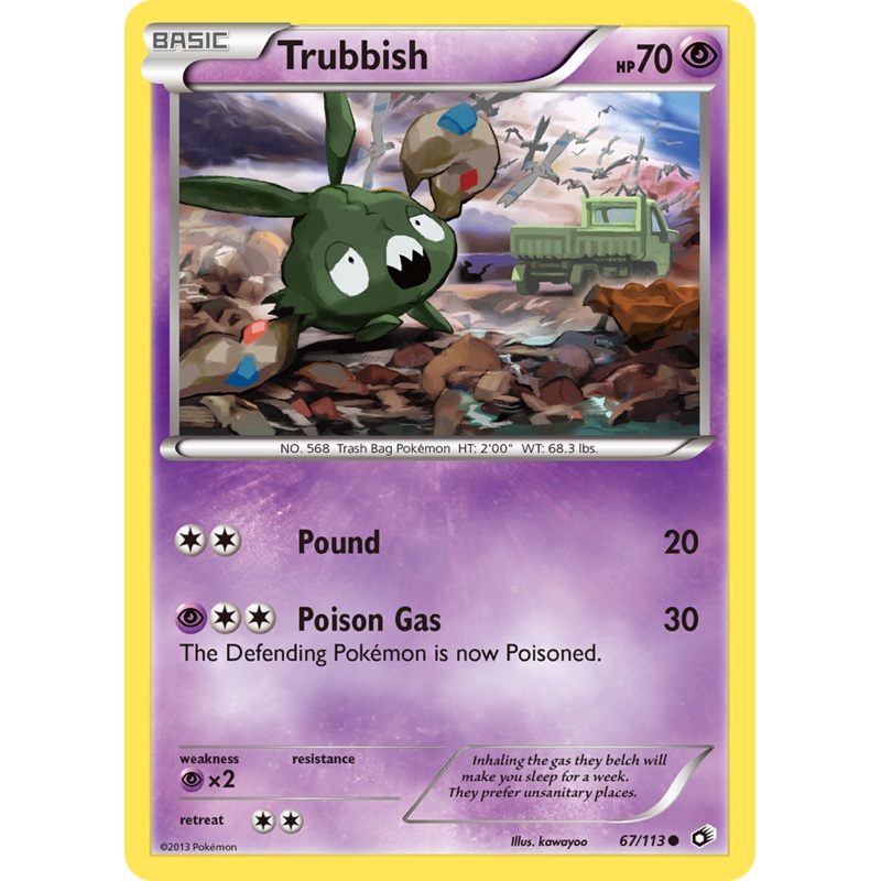 Trubbish (67/113) [Black & White: Legendary Treasures]