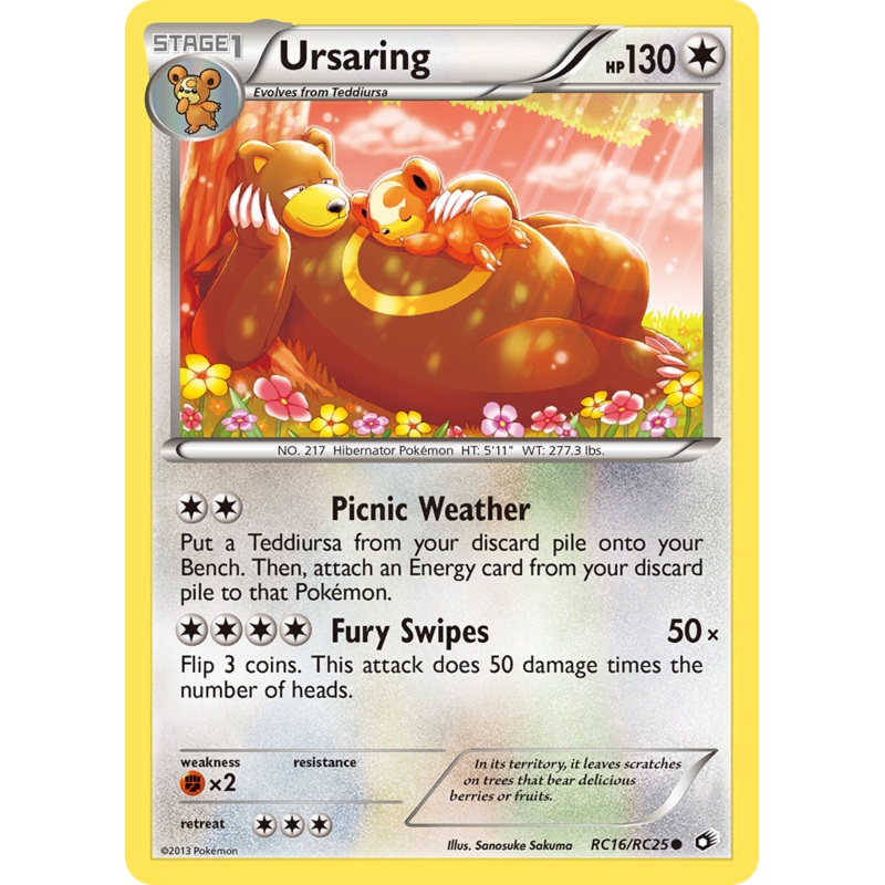 Ursaring (RC16/RC25) [Black & White: Legendary Treasures]