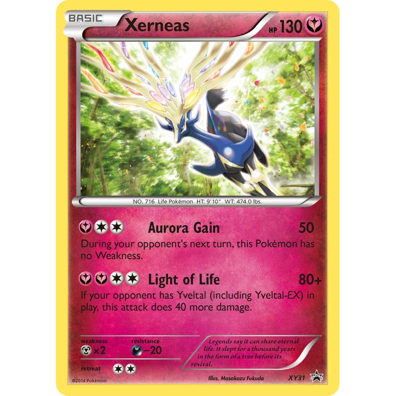 Xerneas (XY31) [XY: Black Star Promos]
