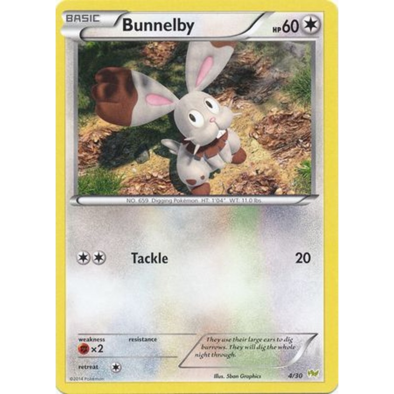 Bunnelby (4/30) [XY: Trainer Kit - Noivern]