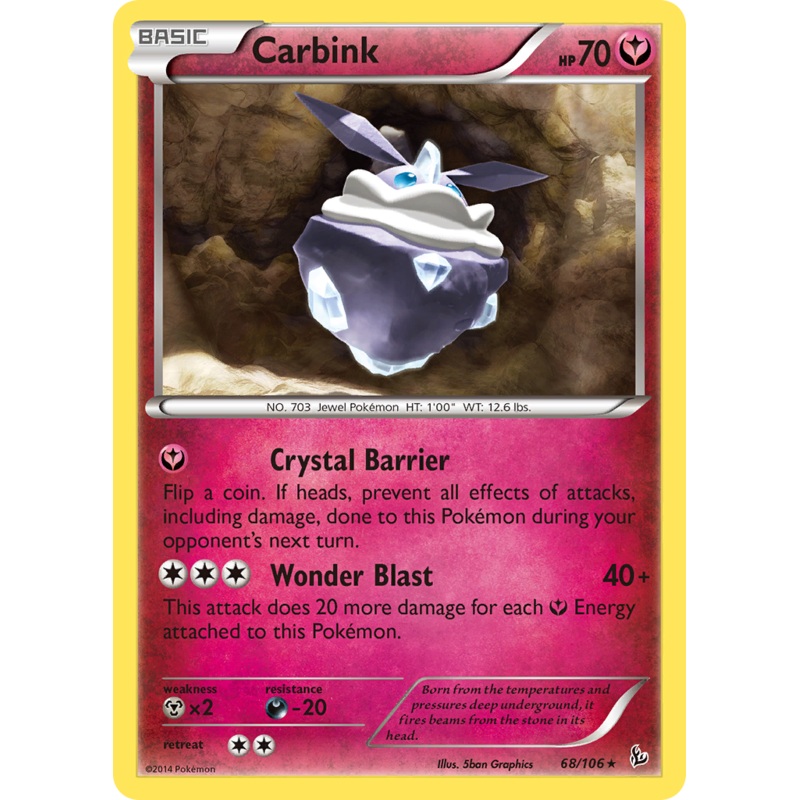Carbink (68/106) [XY: Flashfire]