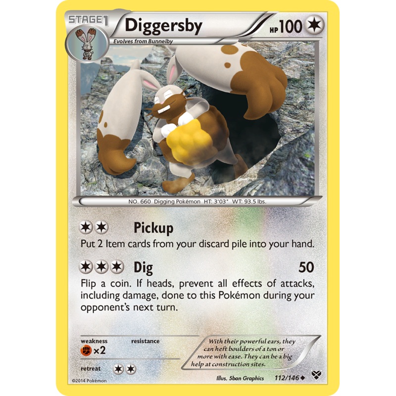 Diggersby (112/146) [XY: Base Set]