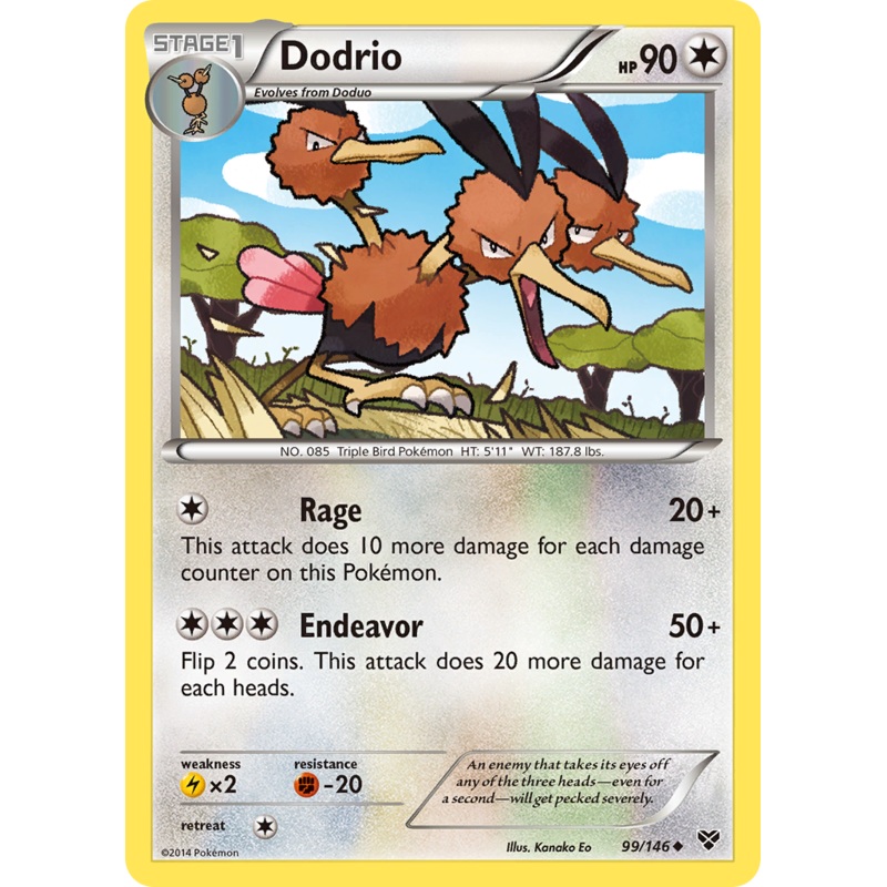 Dodrio (99/146) [XY: Base Set]