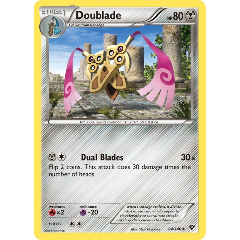 Doublade (84/146) [XY: Base Set]