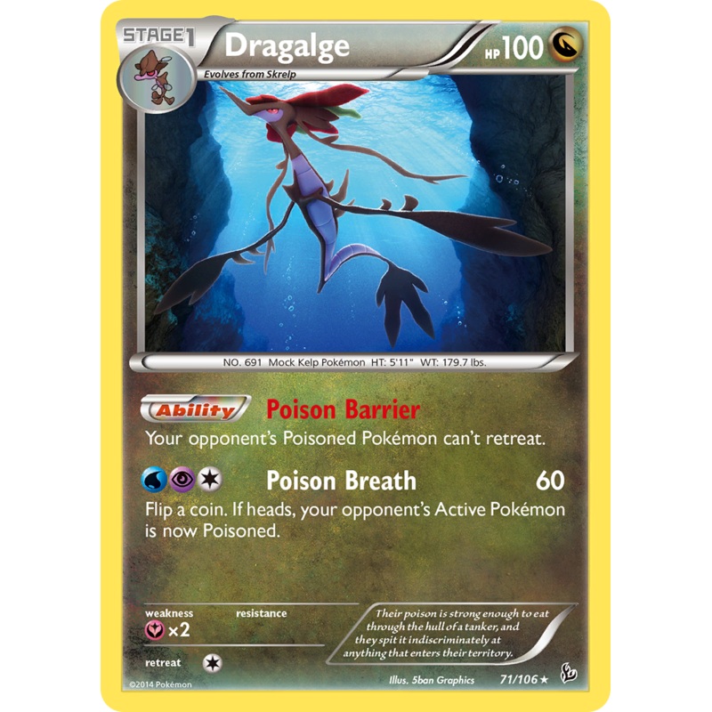 Dragalge (71/106) [XY: Flashfire]
