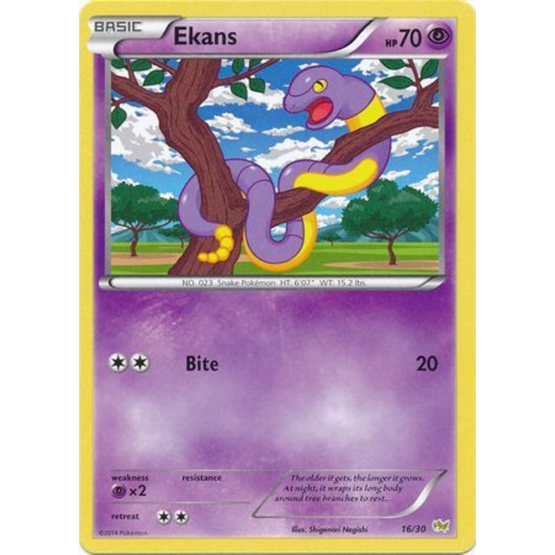 Ekans (16/30) [XY: Trainer Kit - Noivern]