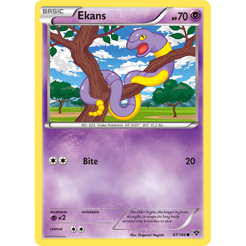 Ekans (47/146) [XY: Base Set]
