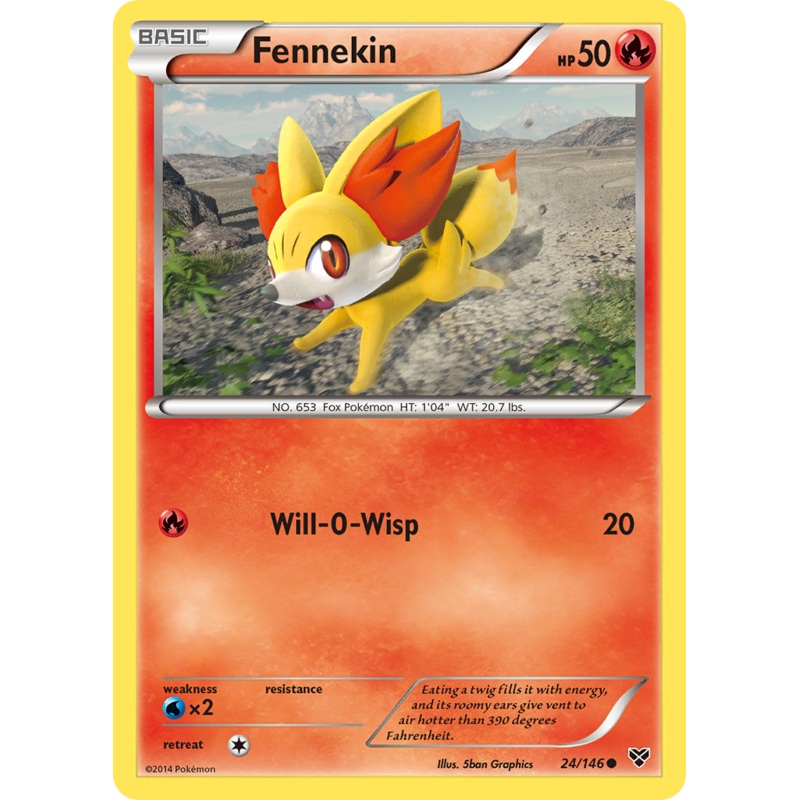Fennekin (24/146) [XY: Base Set]