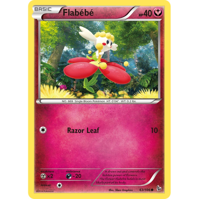 Flabebe (63/106) [XY: Flashfire]
