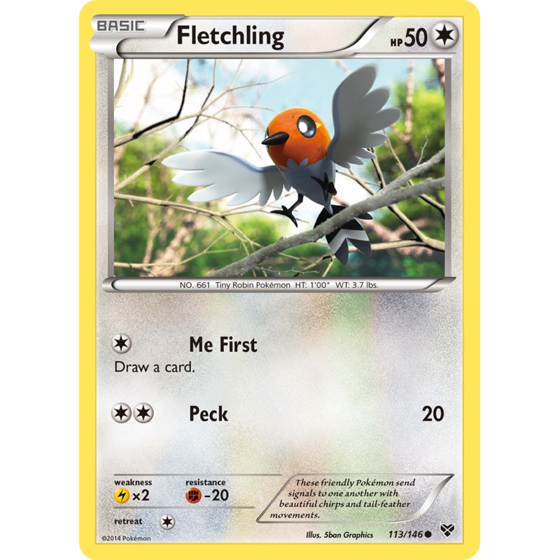 Fletchling (113/146) [XY: Base Set]