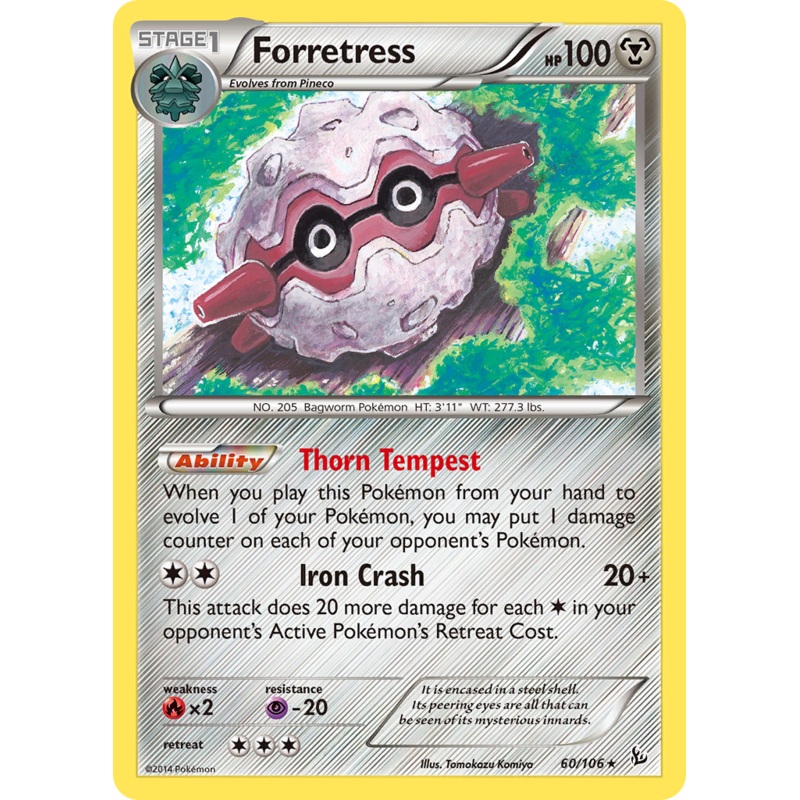Forretress (60/106) [XY: Flashfire]