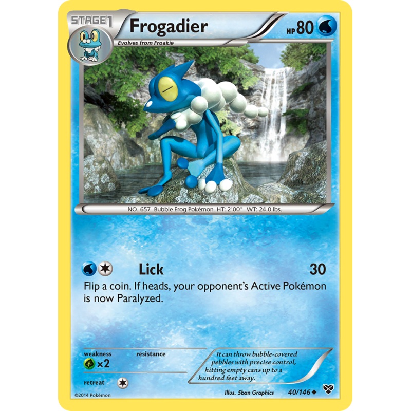 Frogadier (40/146) [XY: Base Set]