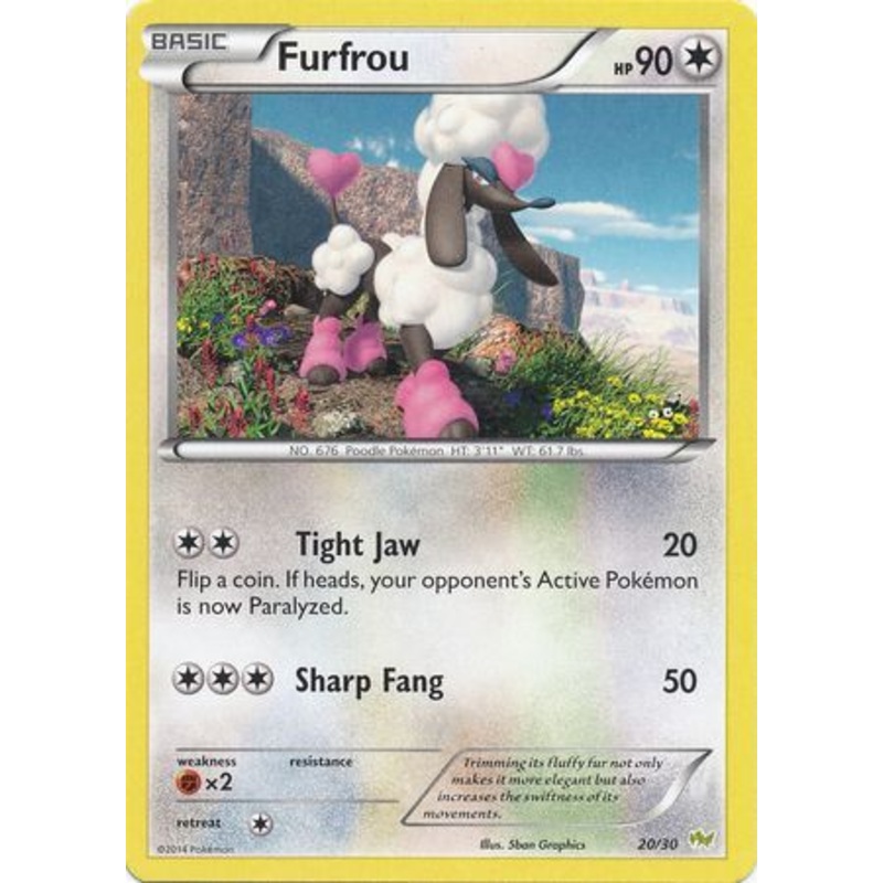 Furfrou (20/30) [XY: Trainer Kit - Noivern]