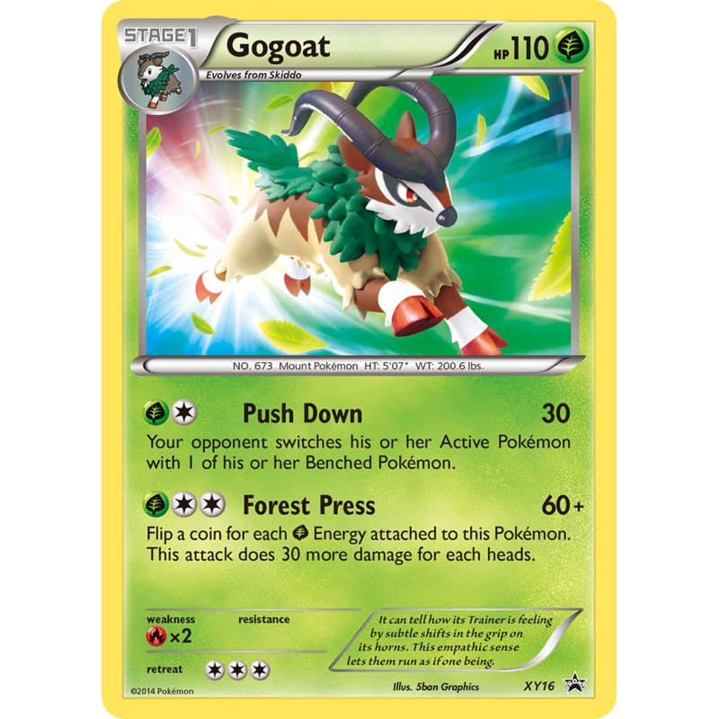 Gogoat (XY16) [XY: Black Star Promos]