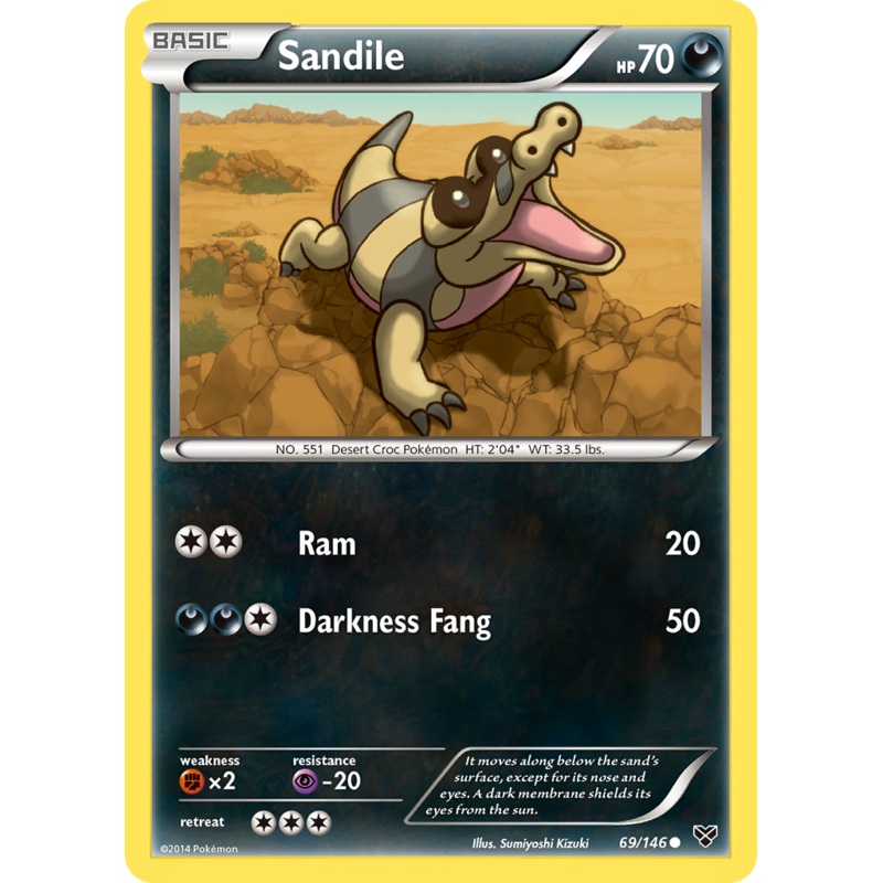 Sandile (69/146) [XY: Base Set]