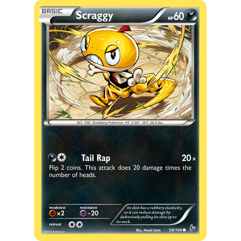 Scraggy (58/106) [XY: Flashfire]