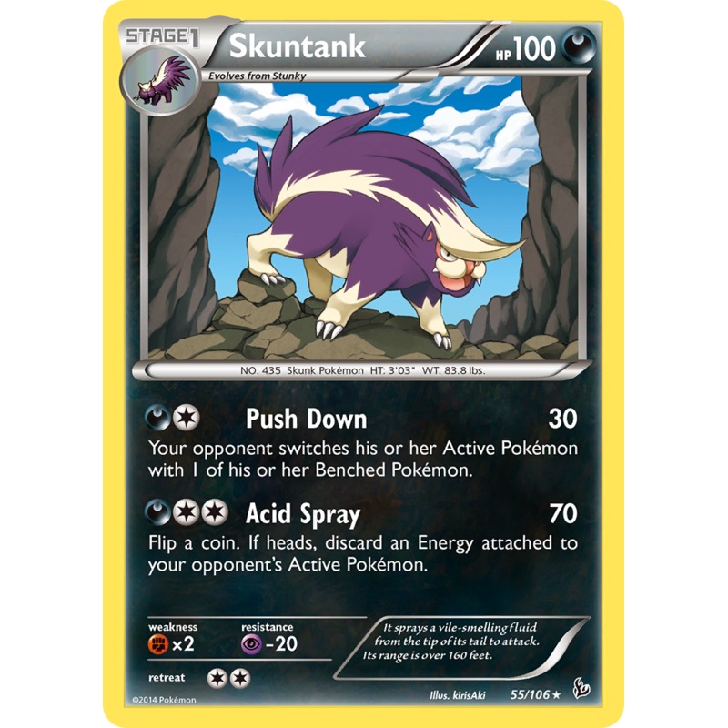 Skuntank (55/106) [XY: Flashfire]