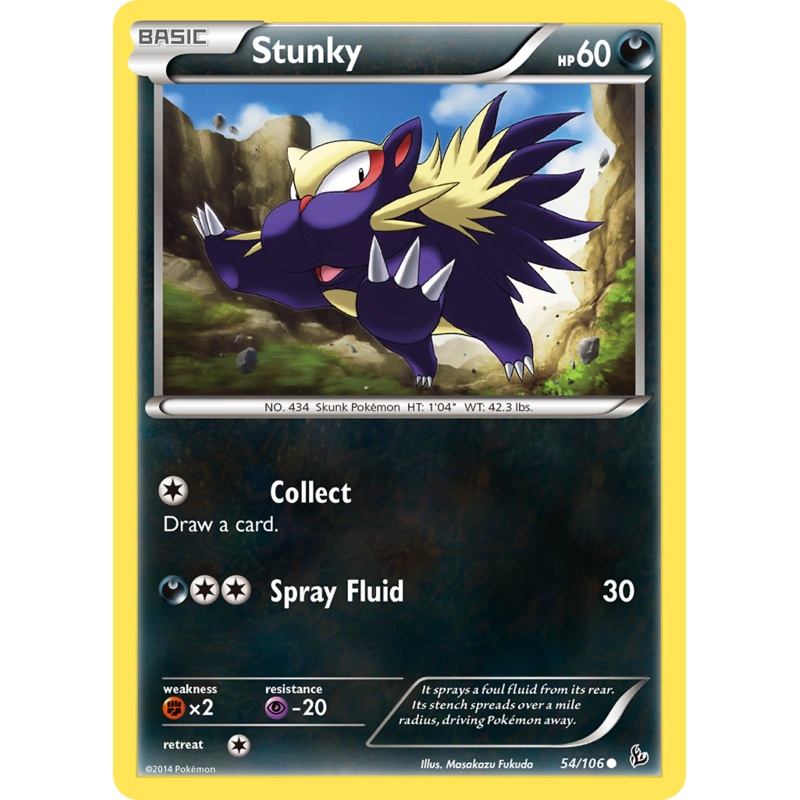 Stunky (54/106) [XY: Flashfire]