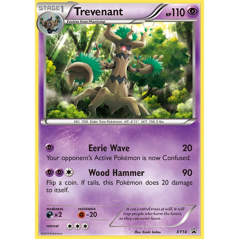 Trevenant (XY14) [XY: Black Star Promos]