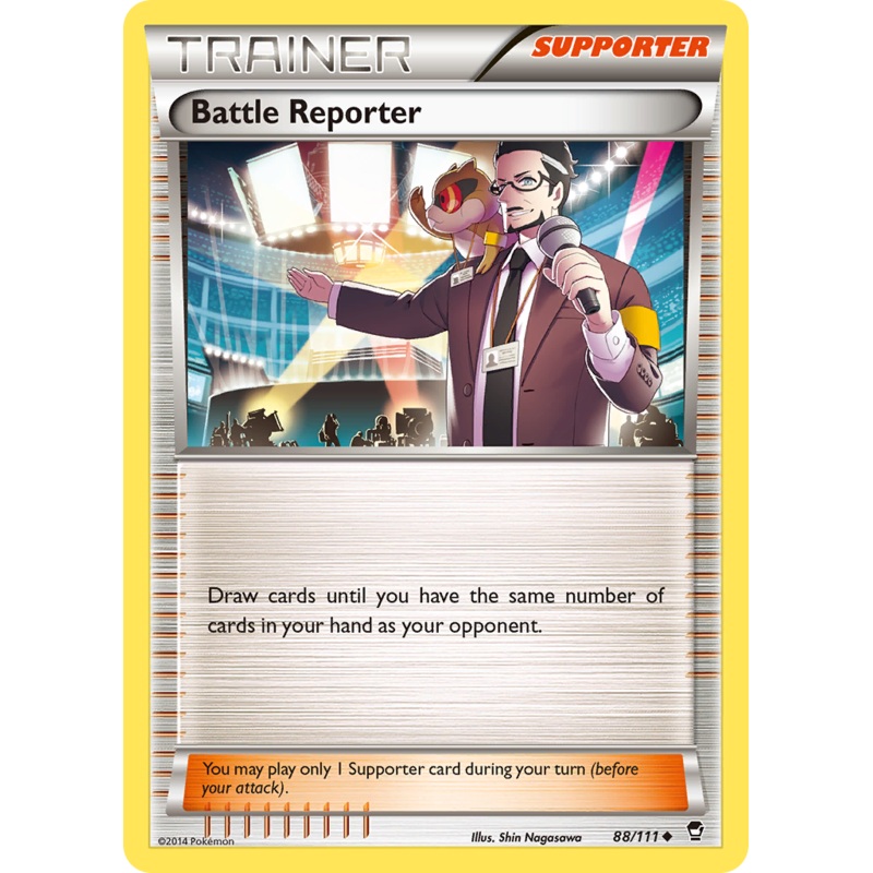 Battle Reporter (88/111) [XY: Furious Fists]